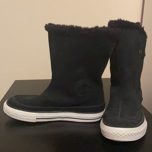 Converse suede high tops